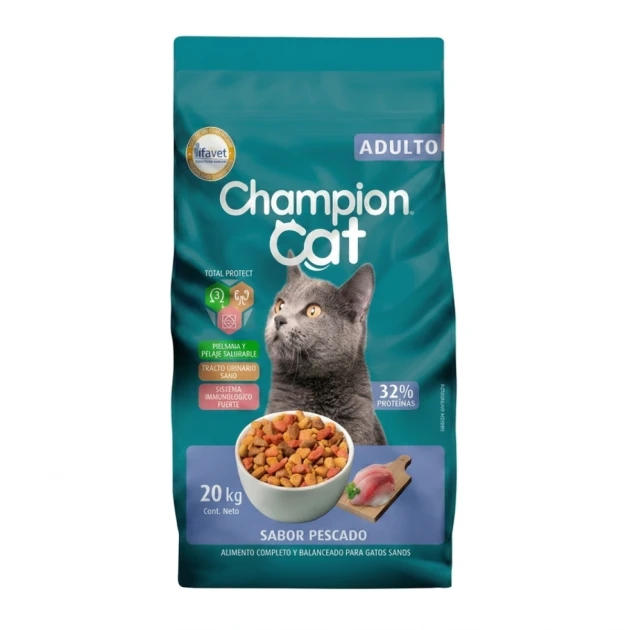 Champion Cat Pescado  20kg