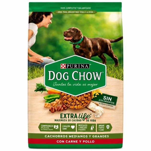 Dog Chow Cachorro Med y Gra 19.5KG