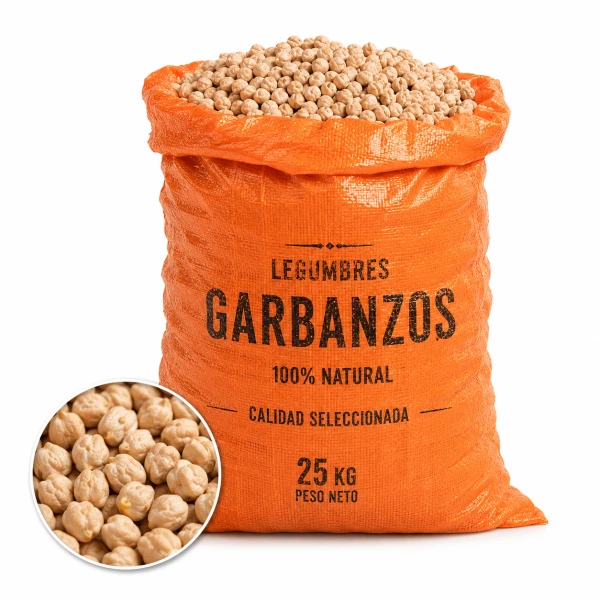 Garbanzo Pelado 25kg
