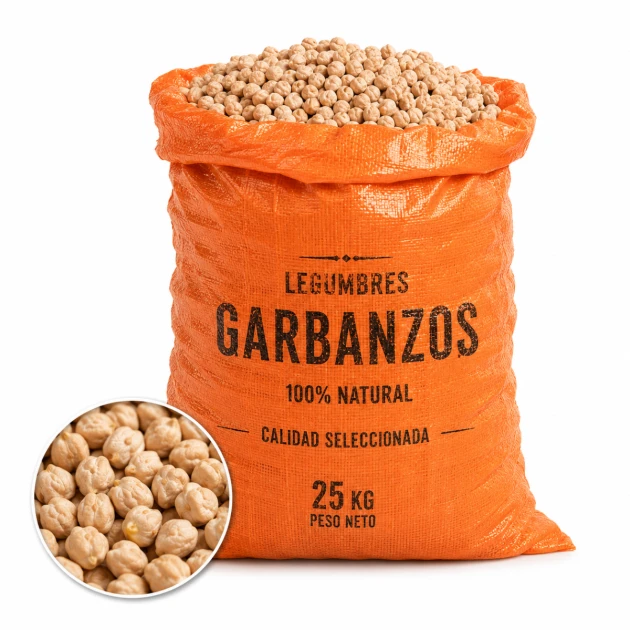 Garbanzo Pelado 25kg