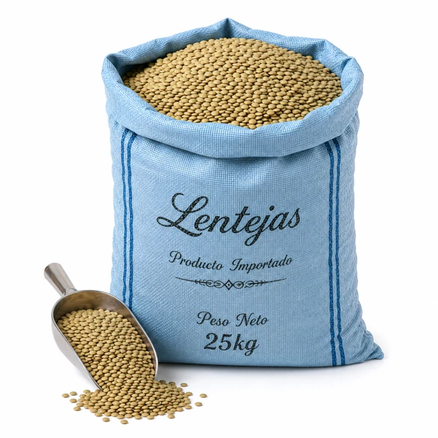 Lentejas 6mm 25kg