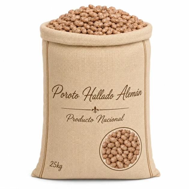 Poroto Hallado Alemán 25kg