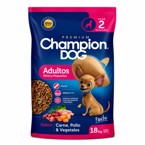 Champion Dog Raza peq. 18KG