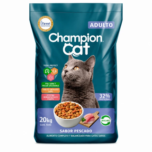 Champion Cat Pescado  20kg