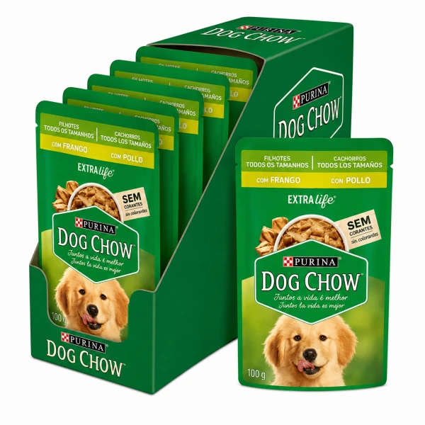 Dog Chow Pouch Cachorro 20 Unid